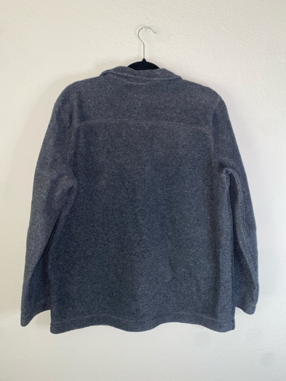 🛍️ Lauren Ralph Lauren Men's Gray Logo Emblem Fleece 1/4 Zip! - Picture 3 of 9